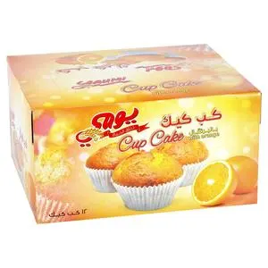 Yaumi Cup Cake With Orange(pack of 12)
