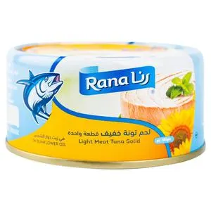 Rana Solid Tuna In Sunflower Oil 185g