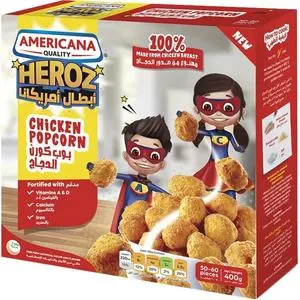 Americana Chicken Popcorn 400g