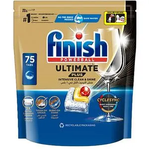 Finish Ultimate Plus All in One Regular 75 Tabs