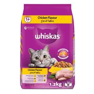Whiskas Complete And Full Chicken 1+ Year 1.2kg
