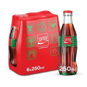Coca-Cola Original Taste, Saudi National Day Limited Edition, 6x250 ml
