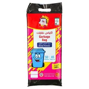 Plastinet Garbage Bags 50 Gallons 45pcs