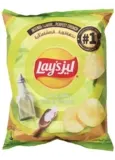 ليز بطاطس شيبس ملح و خل-110 غرام