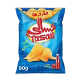 تسالي شرائح بطاطس بنكهة الكاتشب-90 غرام