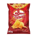 تسالي شرائح بطاطس بنكهة الفلفل الحار-90 غرام