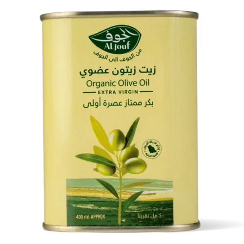 الجوف زيت زيتون عضوي-400 مل