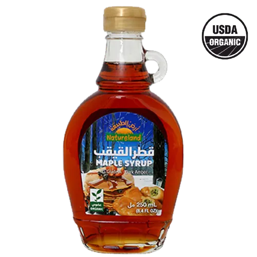 أرض الطبيعة شيرة القيقب-250 مل