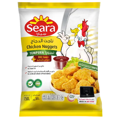 سيارا ناجت دجاج تمبورا مع صوص باربيكيو-750 غرام