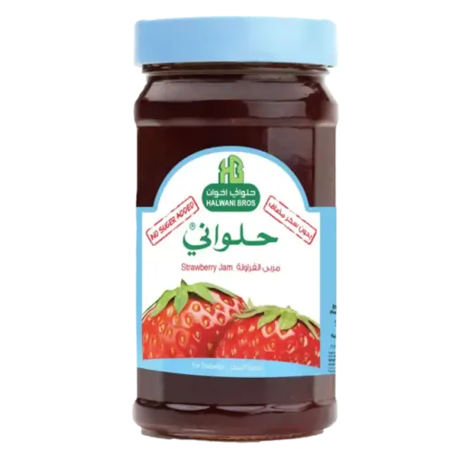 حلواني اخوان مربى الفراولة بدون سكر-400 غرام