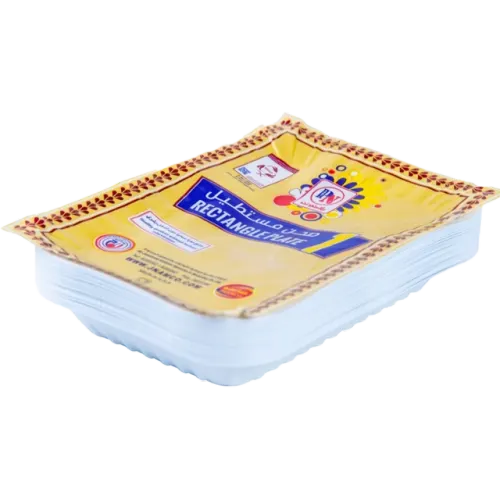 صحن بلاستيك مستطيل-حبة