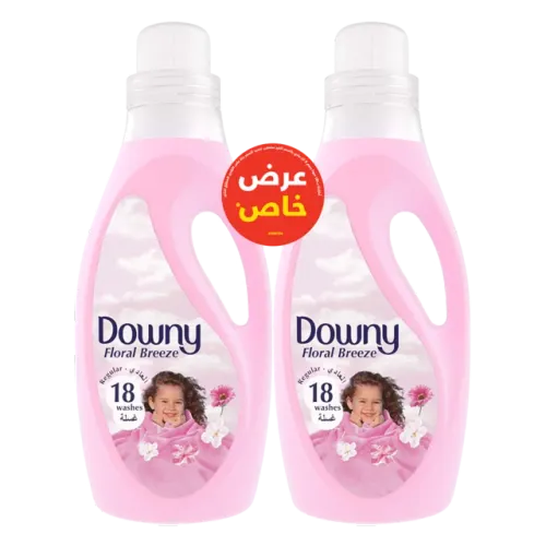 داوني منعم أقمشة برائحة نسيم الزهور-2 X 2 لتر