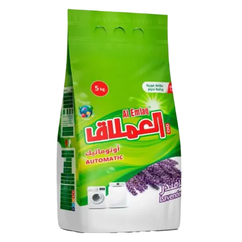 العملاق مسحوق غسيل برغوة منخفضة برائحة اللافندر-5 كيلو