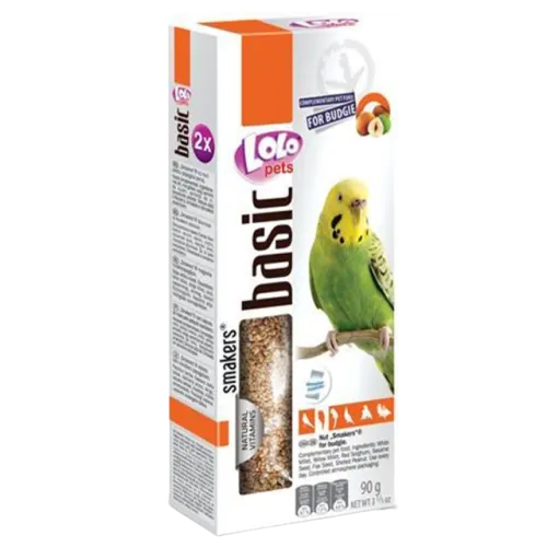 لولو بتس مكسرات لطيور البدجي-90 غرام