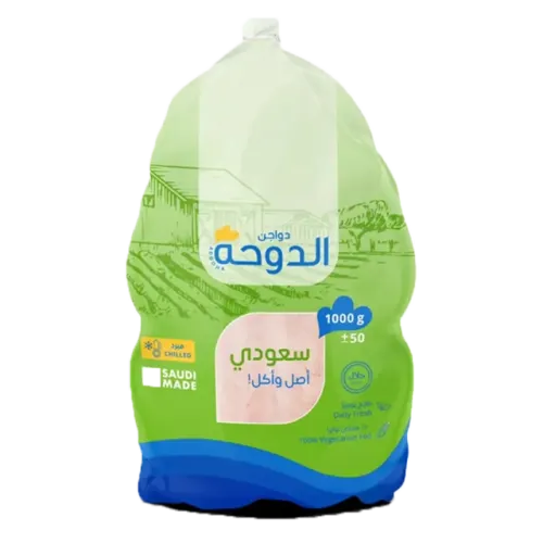 الدوحة دجاج كاملة-1000 غرام