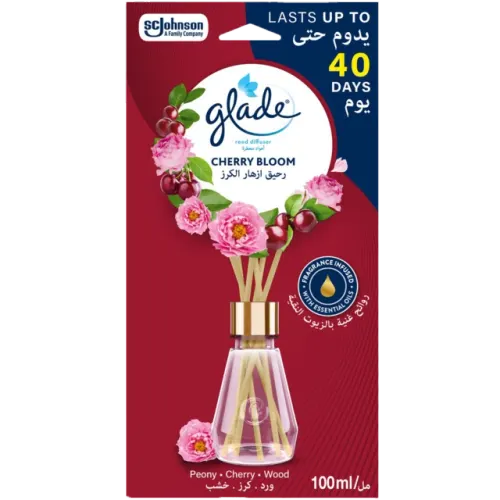 جليد ريدز أعواد معطرة للمنزل برائحة رحيق ازهار الكرز-100 مل