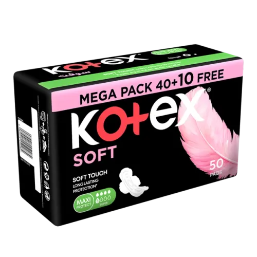 كوتكس فوط صحية ماكسي سوبر-50 فوطة