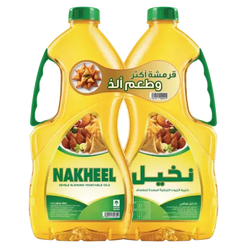 نخيل زيت نباتي للقلي-2 X 1.5 لتر