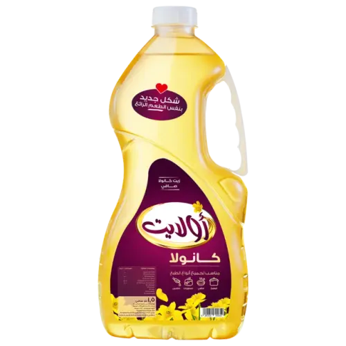 اولايت زيت كانولا مع أوميغا 3-1.5 لتر