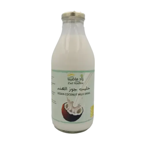 زاد ماضينا حليب جوز هند نباتي-750 مل
