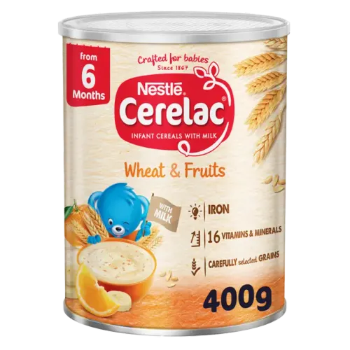 نستله سيريلاك القمح بالفواكه-400 غرام