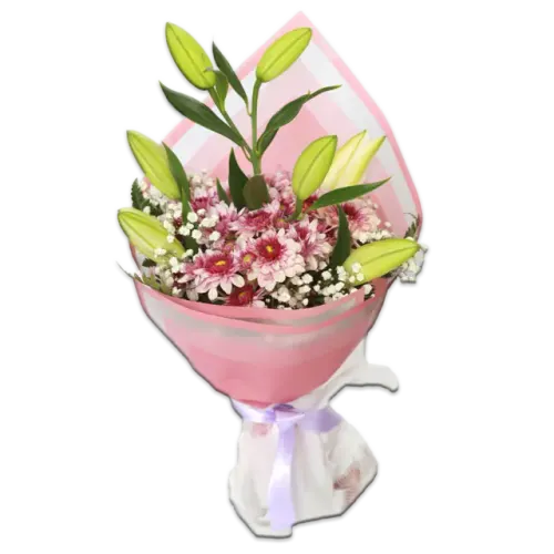 باقة زهور جانبية-حبة