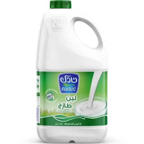 نادك لبن طازج كامل الدسم-1.75 لتر