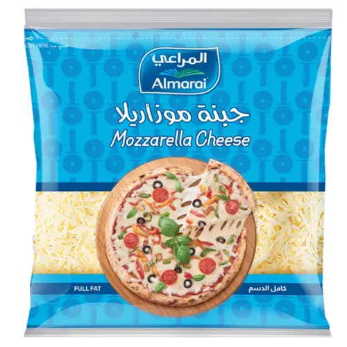 المراعي جبنة موزاريلا كامل الدسم-450 غرام