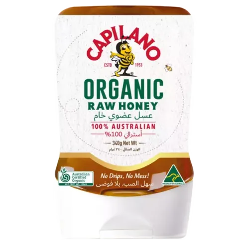كابيلانو عسل عضوي خام-340 غرام