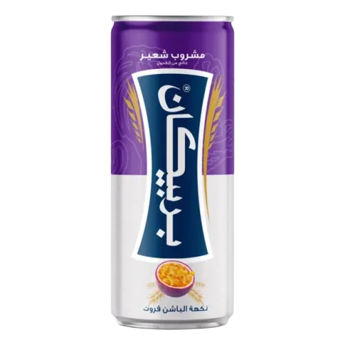 باربيكان شراب شعير نكهة باشن فروت-250 مل