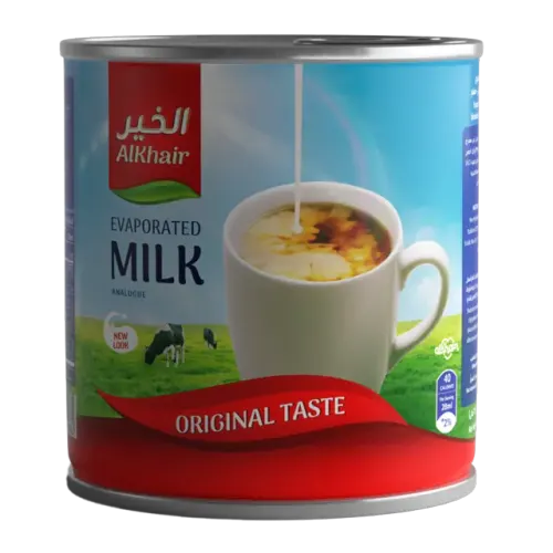 الخير حليب مبخر-170غرام