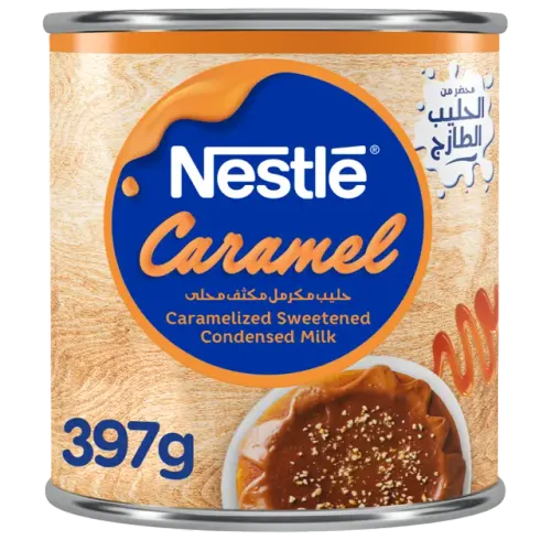 نستله حليب مكثف محلى بالكراميل-397 غرام