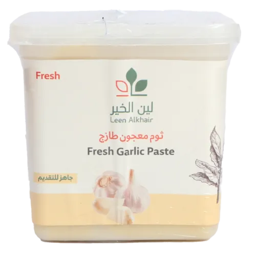 لين الخير معجون الثوم الطازج-500 غرام