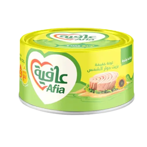 عافية تونة طرية في زيت دوار شمس-185 غرام
