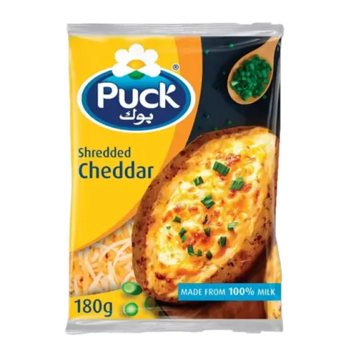 بوك جبن شيدر مبشورة-180 غرام