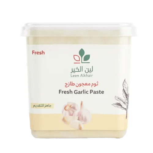 لين الخير معجون الثوم الطازج-500 غرام