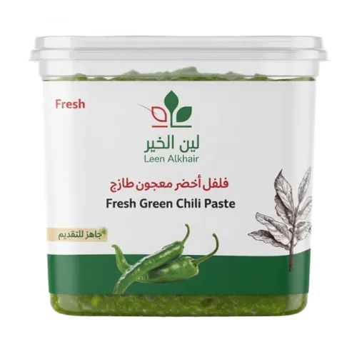 لين الخير معجون الفلفل الأخضر الطازج-450 غرام