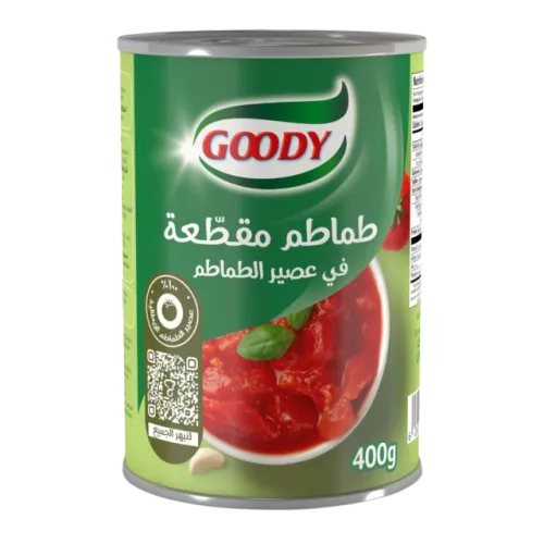 قودي طماطم مقطّعة في عصير الطماطم-400 غرام