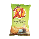 أكس إل شرائح البطاطس بالملح والخل-120 غرام