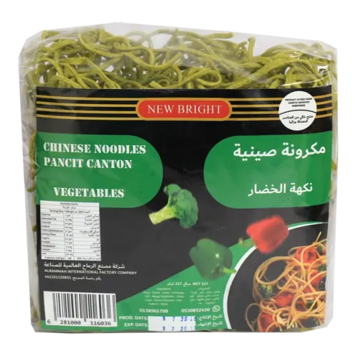 نيو برايت نودلز صينية بنكهة الخضروات-227 غرام