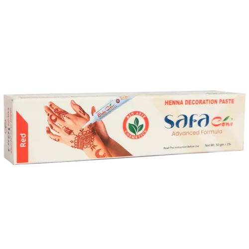 صفاء معجون حناء أحمر للنقش-30 غرام