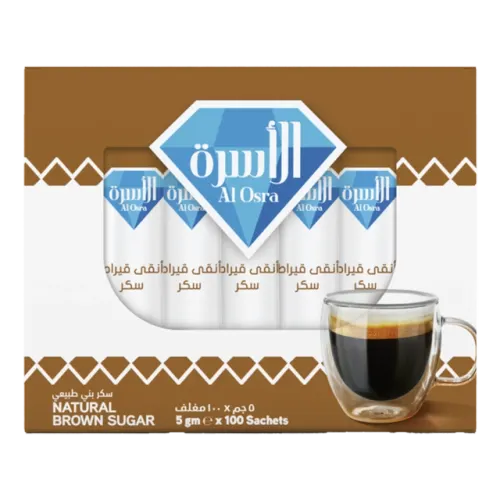 الأسرة سكر بني-100 حبة