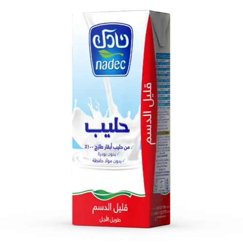 نادك حليب قليل الدسم طويل الأجل-200 مل