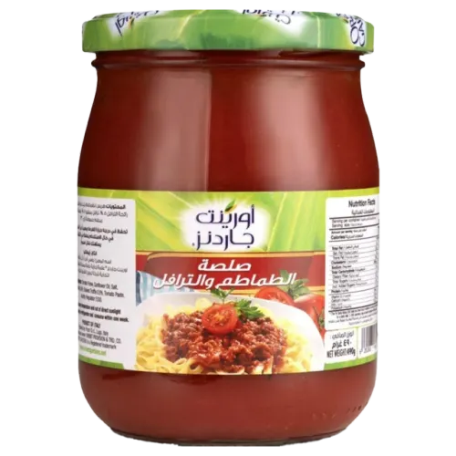 أورينت جاردنز صلصة الطماطم و الترافل-490 غرام