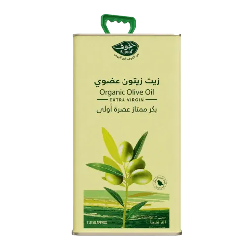الجوف زيت زيتون عضوي-1 لتر