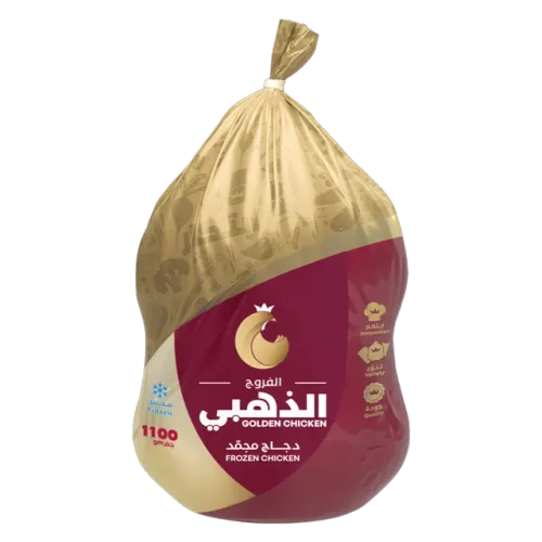 الفروج الذهبي دجاج مجمد-1100 غرام