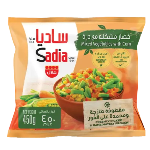 ساديا خضروات مشكلة مع الذرة-450 غرام