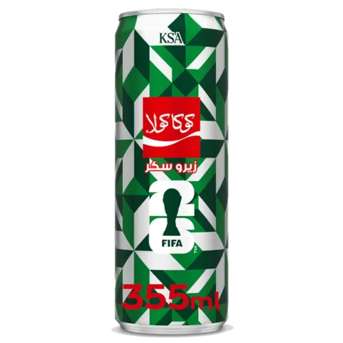 كوكا كولا زيرو-5 + 1 × 355 مل
