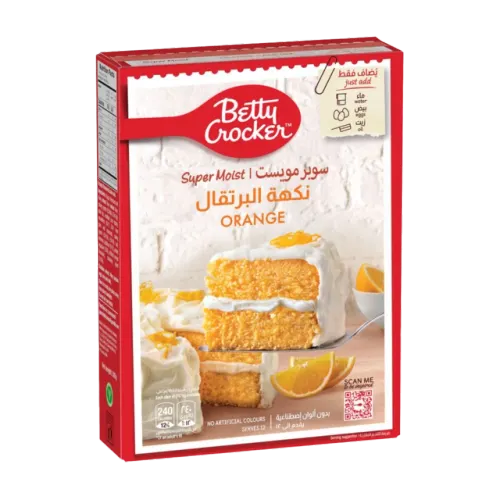 بيتي كروكر خليط كيك بالبرتقال-500 غرام