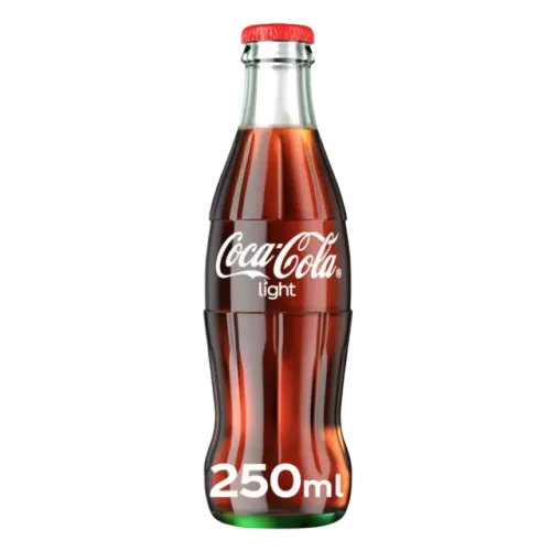 كوكا كولا كرتونة مشروب غازي لايت زجاجة زجاج-6 × 250 مل